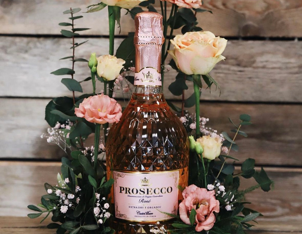 En flaska prosecco